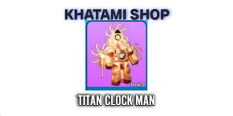 Beli Others Titan Clock Man Toilet Tower Defense Toilet Tower Defense Roblox Terlengkap Dan