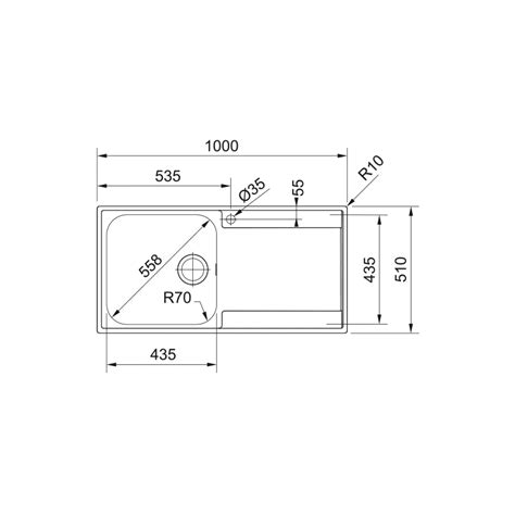 Franke Maris Mrx Inset Stainless Steel Sink Right Drainer