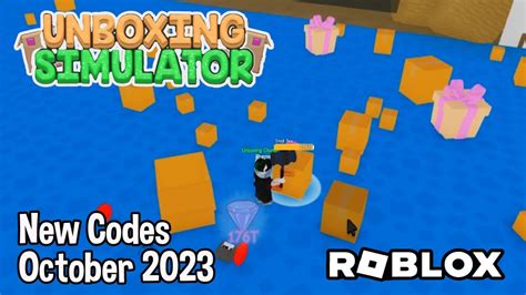 Roblox Unboxing Simulator New Codes October 2023 Youtube