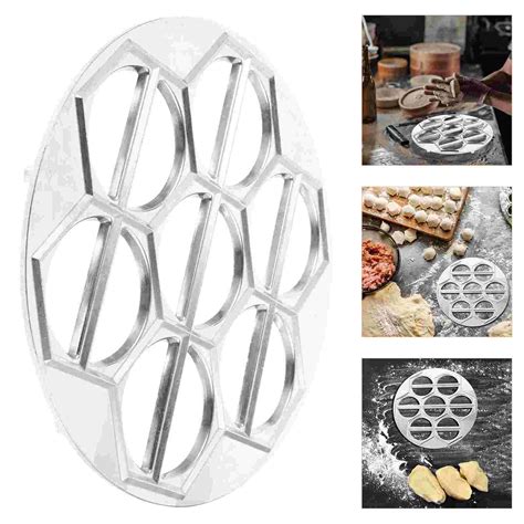 Dumplings Mold Pelmeni Maker Aluminum Alloy Pelmeni Mold Holes