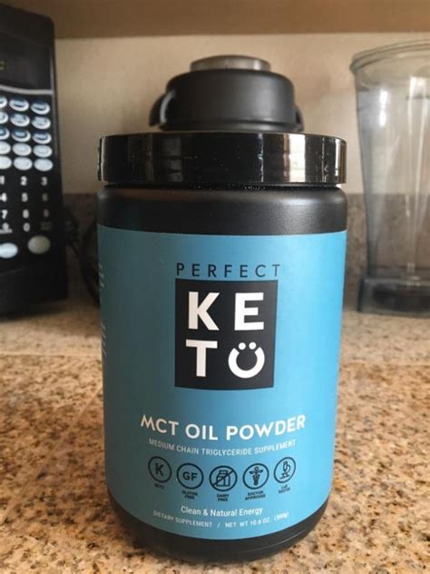 Perfect Keto MCT Oil Powder - Ketosis Supplement - monthyear Sale!