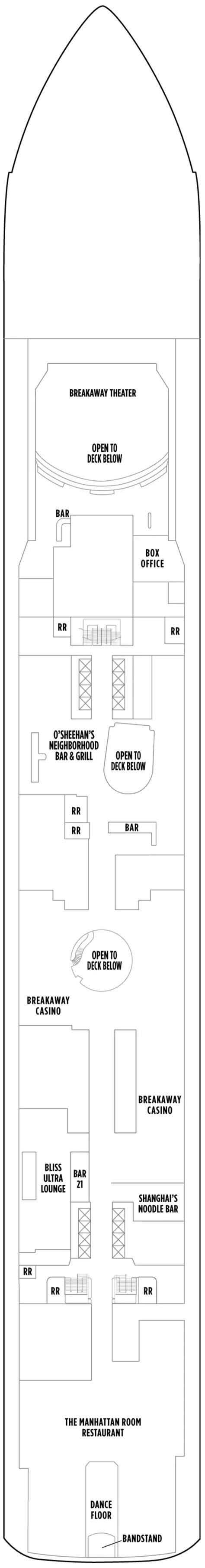 Deck Plans - Norwegian Breakaway - Planet Cruise