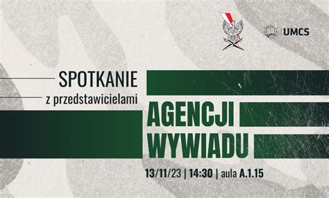 Spotkanie Z Przedstawicielami Agencji Wywiadu Listopad