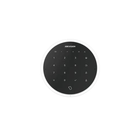 Teclado Led Hikvision Ds Pka Wlm Negro Inal Mbrico Para Panel De