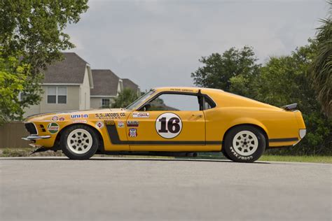 1970 Ford Mustang Boss 302 Trans Am Race Car At Monterey 2012 As S134