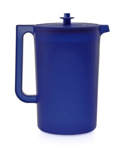 Tupperware Classic Sheer Gallon Pitcher In Tokyo Blue New