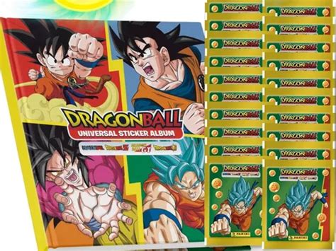 Lbum Dragonball Capa Dura Figurinhas Envelopes Frete Gr Tis