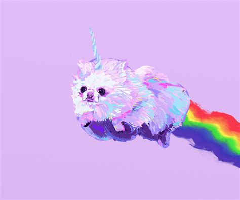 Rainbow Dog Wallpapers Top Free Rainbow Dog Backgrounds Wallpaperaccess