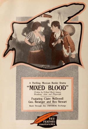 Mixed Blood (1916) movie posters