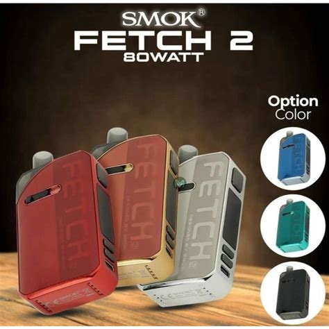 Jual Smok Fetch 2 Kit 80w 2500mah Internal Battery Usb Type C Fast