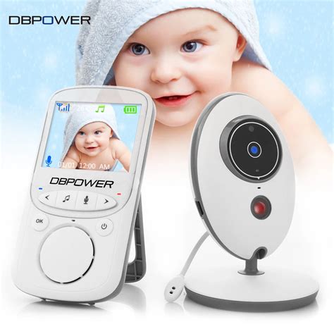 Dbpower Wireless Lcd Audio Video Baby Monitor Vb605 Portable Radio