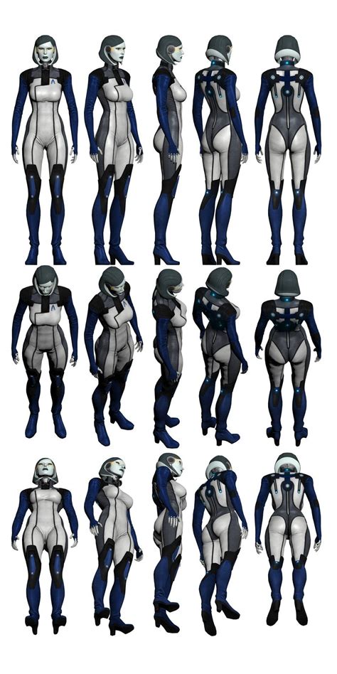 Mass Effect 3 Edi Reference By Troodon80 On Deviantart Concept Art Characters Mass Effect