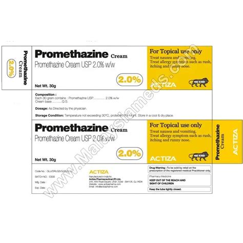 Promethazine Cream Promethazine Malaysiameds