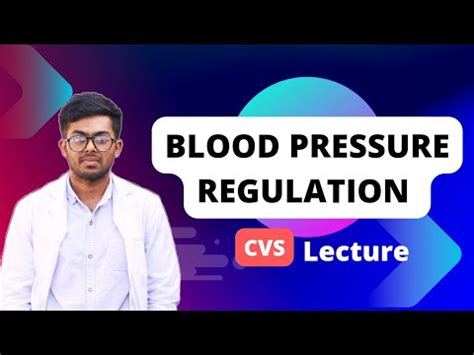 Blood Pressure Regulation Part Cvs Physiology Bangla Lecture