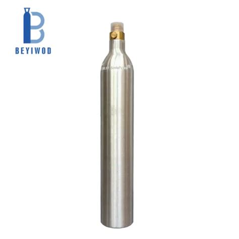 Co2 Gas Cylinder Soda Maker Cylinder 06l Aluminum Cylinder For Soda