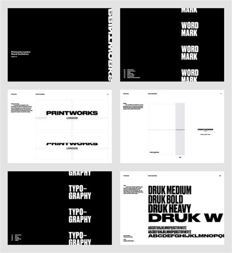 Printworks London By Only Logo Design Love Logo Design Love Book Design Layout