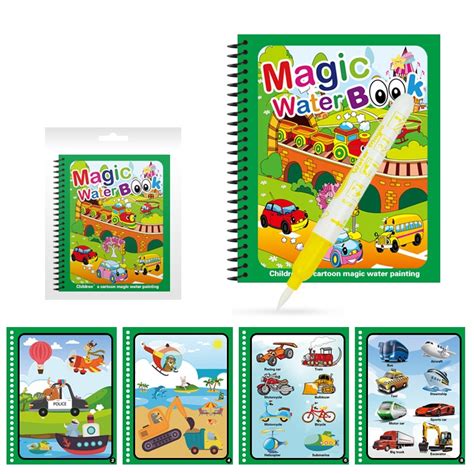 Libros Para Colorear De Agua Para Niños Pequeños Libro De Pintura