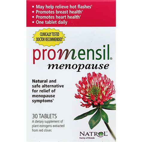 Promensil Menopause Relief Tablets Shop Sun Fresh