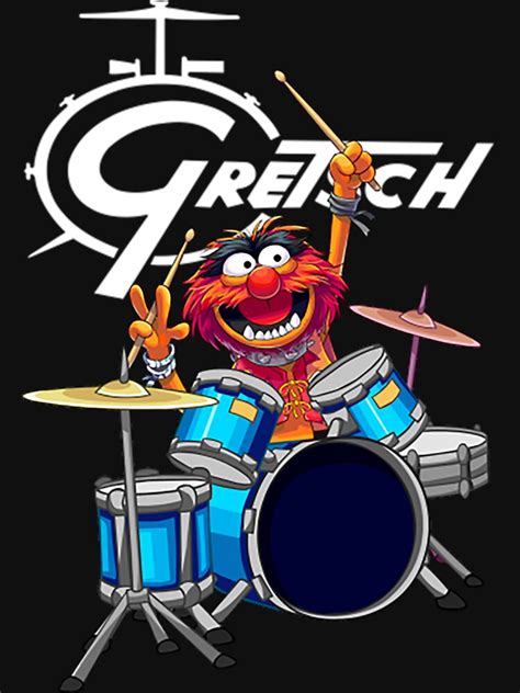 The Muppet Show Animal Playing Gretsch Drums Essential T Shirt