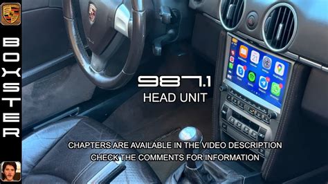 Head Unit Porsche Boxster 9871 And 9872 2005 2012 Youtube