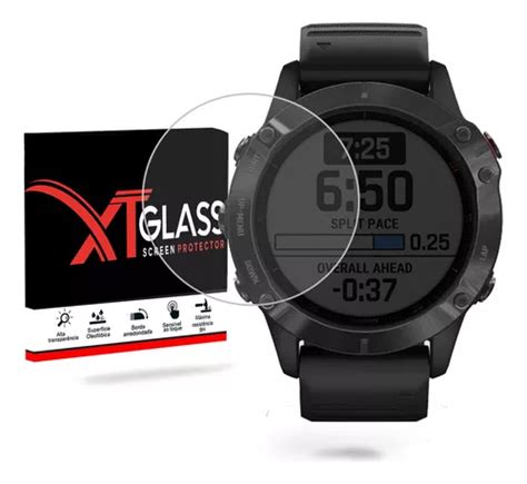 Pelicula XTGlass Para Garmin Fenix 6x Pro Solar 51mm Parcelamento Sem