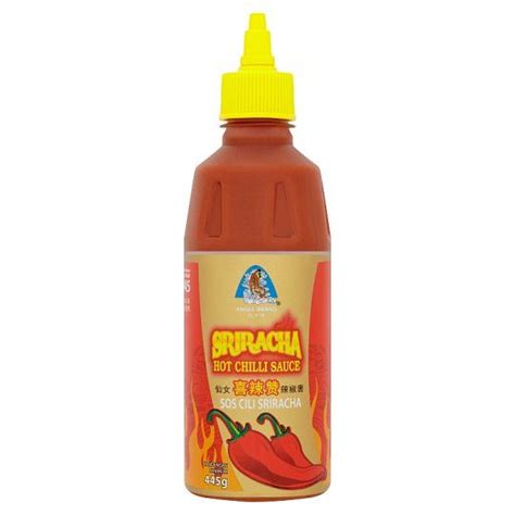 Sriracha Hot Chilli Sauce Angel 445g Bottle — Horeca Suppliers