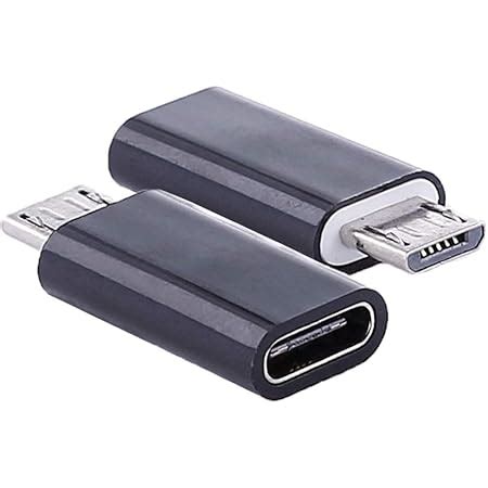 REY Adaptador Micro USB Hembra A USB 3 1 Tipo C Macho Conector