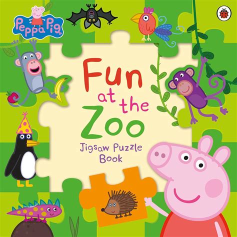 Peppa Pig: Fun at the Zoo Jigsaw Puzzle Book : Peppa Pig: Amazon.co.uk ...