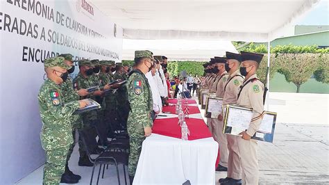 Entrega Sedena Cartillas Liberadas A Soldados Que Concluyeron Su Servicio Militar Nacional