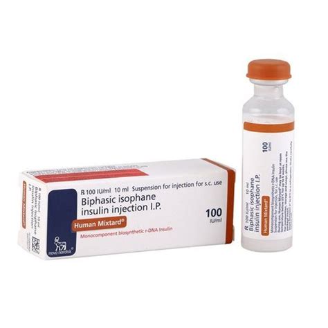 Liquid Human Mixtard Insulin Isophanenph Human Insulinsoluble