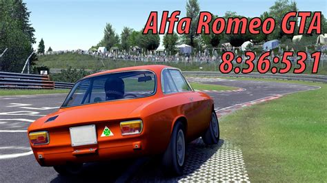 Alfa Romeo GTA Nordschleife World Record 8 36 531 Assetto Corsa