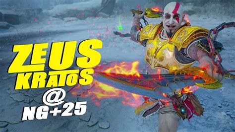 Zeus Kratos All Berserkers Ng God Of War Ragnarok Youtube