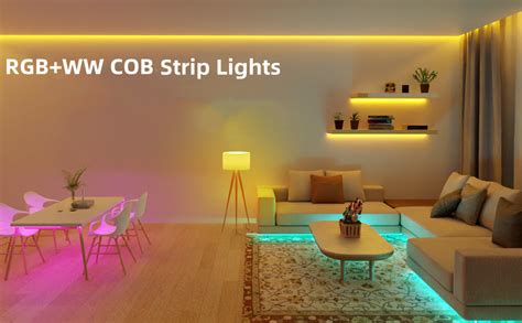 Geyueya Home M Rgbw Cob Led Strip V Led Streifen Leds M Leds