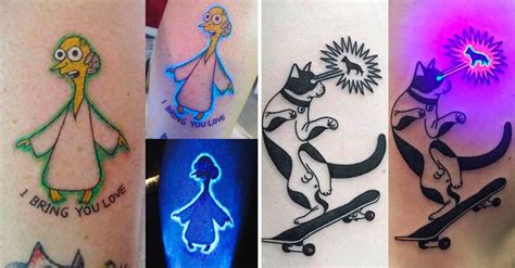 Tatuajes Echos Con Tinta Ultravioleta Que Te Sorprender N