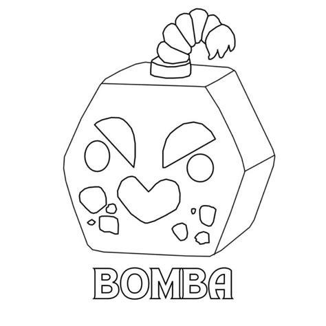 Desenho De Frutas Do Blox Fruit Para Colorir - Blox Fruit para colorir, imprimir e se divertir para valer - Artesanato ...