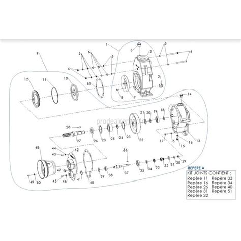 Joint Couvercle Carter Pour Pompe De Pulv Risation Renson Aa Pf