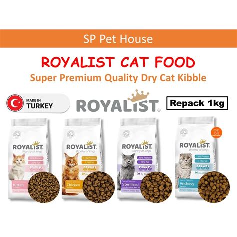 Repack Kg Royalist Super Premium Cat Food Kitten Chicken