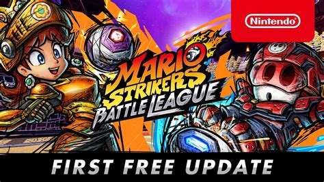 Mario Strikers Battle League St Free Update Nintendo Switch Sea