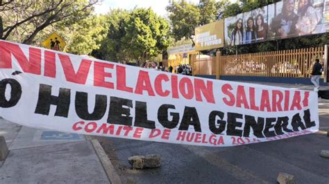 Se Moviliza El Steuabjo En La Capital Bloquean Avenida Universidad Y