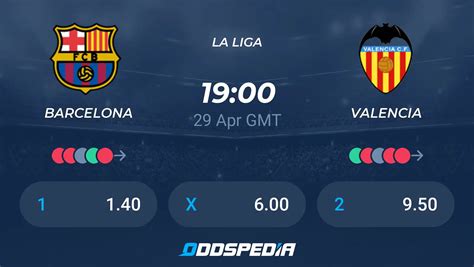 Barcelona Vs Valencia Predictions Odds Live Score Stats