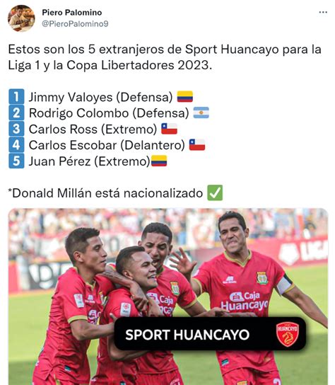 Sport Huancayo Se Refuerza Con Ex Estrella De La Liga Mx Para La Copa