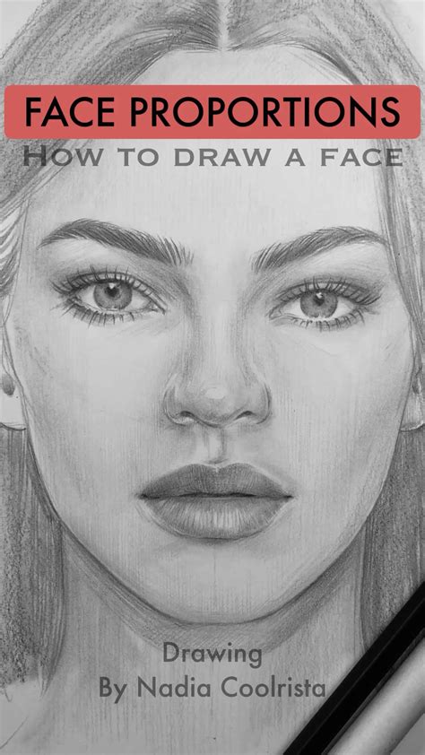 How To Draw A Face Face Proportions By Nadia Coolrista Artofit