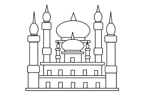 Dunia Dalam Guratan Sketsa Masjid Raya Bogor Dalam Sketsa Hot Sex Picture