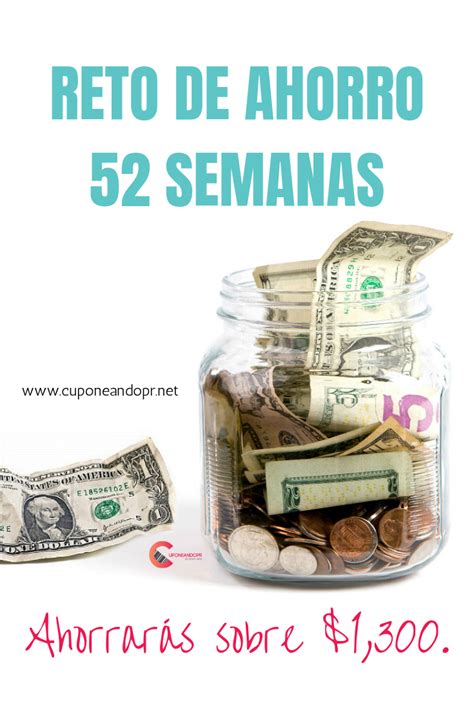 Reto De 52 Semanas De Ahorro Cuponeando Pr By Edith Tapia Tips Para