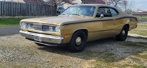 Sold 1972 Plymouth Gold Duster For A Bodies Only Mopar Forum