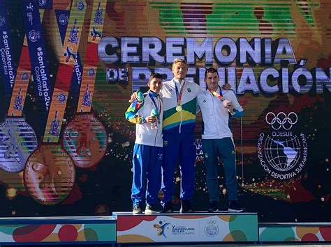 Luiz Felipe Loureiro E Cibelle Jungblut S O Ouro E Bronze Nos Jogos Sul