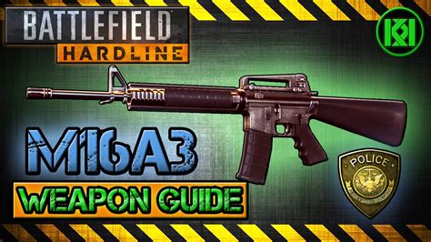 M16A3 Review Gameplay Best Gun Setup Battlefield Hardline Weapon