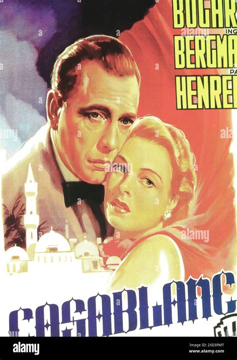 Casablanca Movie Poster Hi Res Stock Photography And Images Alamy