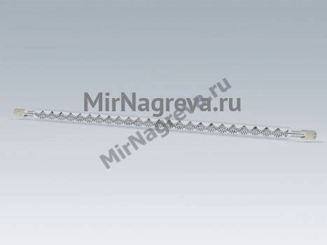 Инфракрасный галогеновый нагреватель QTM 10*277*225 мм, 750 Вт/230 В ...