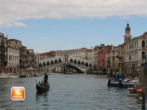 Meteo Venezia oggi nubi sparse Lunedì 13 cielo coperto Martedì 14